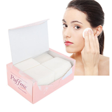 Hình ảnh củaHộp Bông Trang Điểm Puffme Loại 100 Tờ.